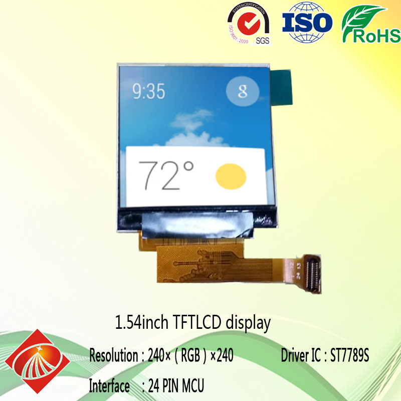 1.54 inch TFT display 240X240 MCU